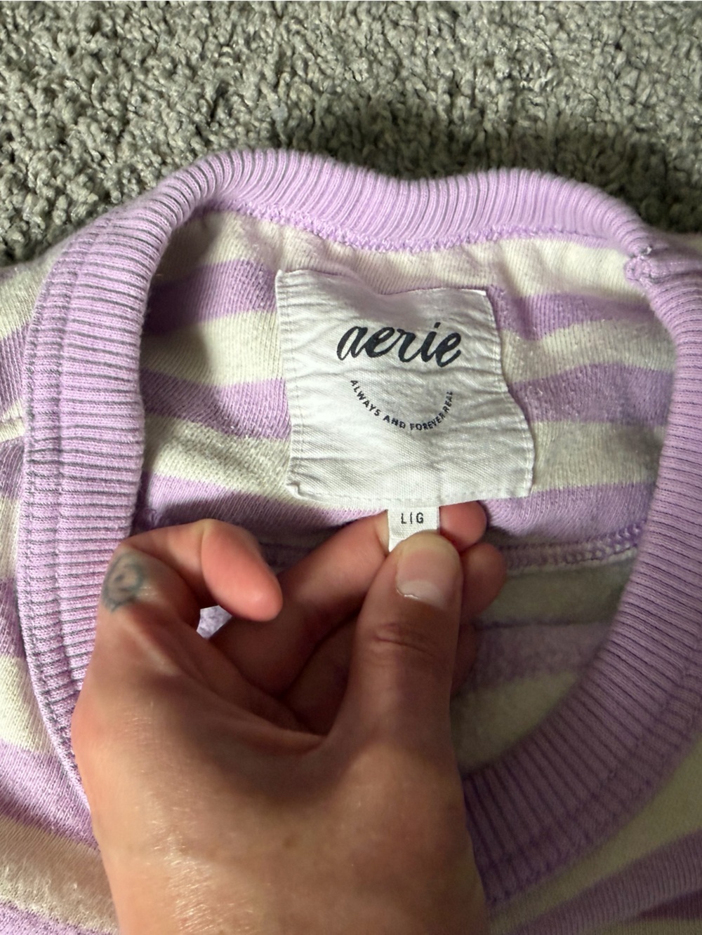 Aerie Go-To Sweatshirt - Picture 3 of 3